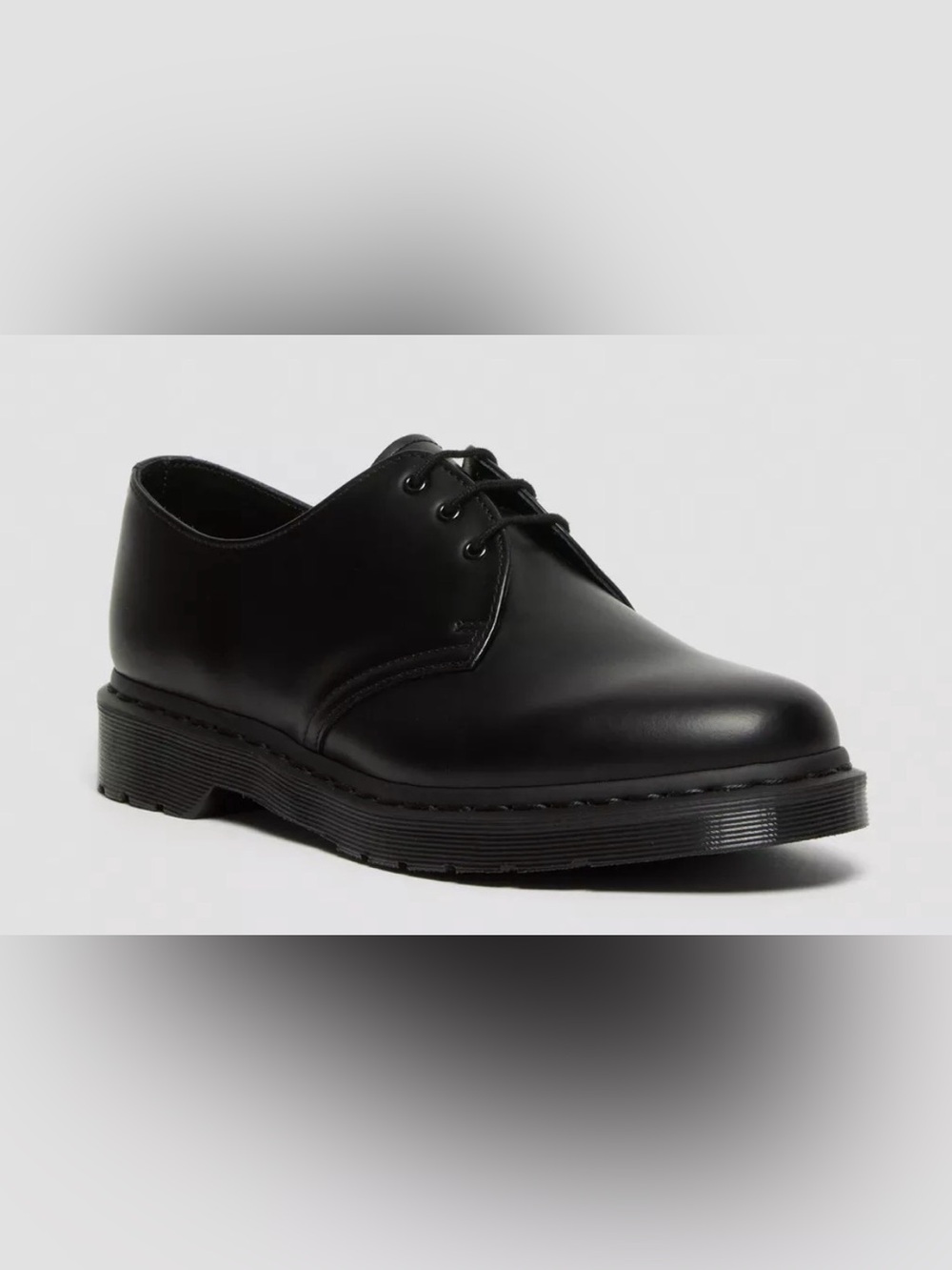 NIB Dr. Martens 1461 Slip Resistant Black Shoe Sz 5 Men Sz 6 Women